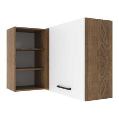 Armário de Cozinha Aéreo de Canto 1 Porta para linha de 60 cm de profu