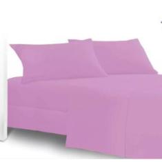 Jogo de Lençol Solteiro 2 Peças com Elástico 1,88 x 0,88 x 0,20 cm de 