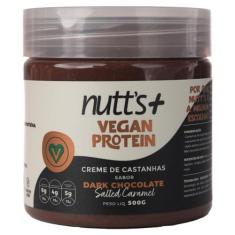 Creme de Castanhas 500g Dark Chocolate Vegan Protein - Nutts Mais