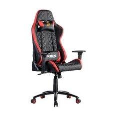 Cadeira Gamer KBM! GAMING Hailstorm CG450, Preta e Vermelha, Com Almofadas, Reclinável, Descanso de Braço 2D - KGCG450PTVM