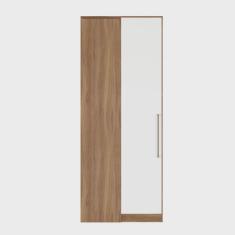 Módulo Guarda-roupa Canto 1 Porta com Maleiro Irlanda