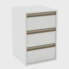 Mesa de Cabeceira 3 Gavetas Print