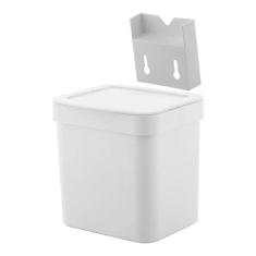 Lixeira Suspensa Com Suporte Para Fixação Trium Compacta