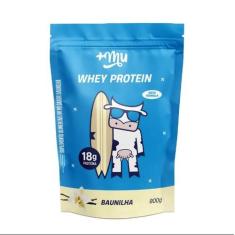 Whey Protein Concentrado Sabor Baunilha 900g Mais Mu, Baunilha, 900g