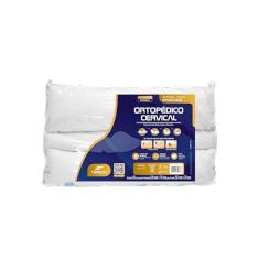 Travesseiro Ortopédico Cervical 50x70cm Fibrasca