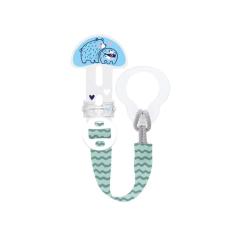 Prendedor de Chupeta MAM Clip It!& Cover - com Protetor de Bico - Azul