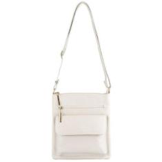 Bolsa Pequena Transversal de couro Alana-Feminino