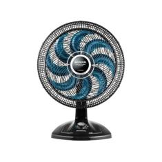 Ventilador de Mesa Mondial Super Turbo VTX-40 Chrome 40cm 8 Pás 3 Velo