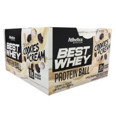Best Whey Protein Ball  Cookies Cream . De 50G  Atlhetica