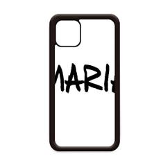 Capa especial de escrita em inglês Maria para iPhone 12 Pro Max para Apple Mini Mobile Case Shell