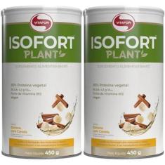 Kit 2X Isofort Plant 450G Banana Com Canela Vitafor