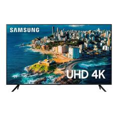 Smart Tv 55 Polegadas Crystal 4K UN55CU7700GXZD Samsung - Preto