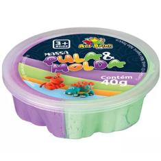 Massinha de Modelar 2 Cores Pula e Molda