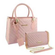 Bolsa Feminina Transversal Tote De Ombro + Bolsa Flap Kit - Selfie Sto