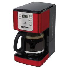 Cafeteira Oster Flavor Programável 12 Xícaras Vermelha 220V BVSTDC4401