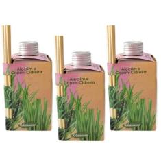 Kit 3 Aromatizante Ambiente Luz Aromas Difusor Palito Perfume Casa 280