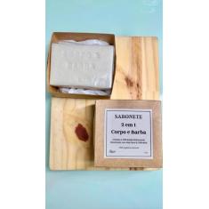 Sabonete Vegetal 2 em 1 Corpo e Barba Hidratante 110g Likare