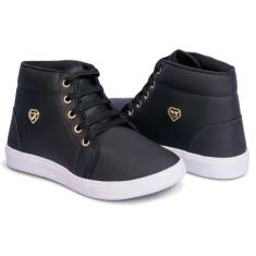 Tênis Botinha Feminina Cano Curto Treino Moda Academia Casual - Leila 