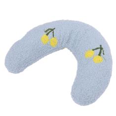 Travesseiro de Pelúcia Macio para Cães TOPINCN, Brinquedo Calmante Macio para Cães Pequenos, Travesseiro Em Forma de u para Pescoço de Animais de Estimação, Travesseiro de