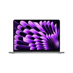 Apple 2024 MacBook Air (de 13 polegadas, Processador M3 da Apple com CPU 8‑core e GPU 8‑core, 16GB Memória unificada, 256 GB) - Cinzento sideral