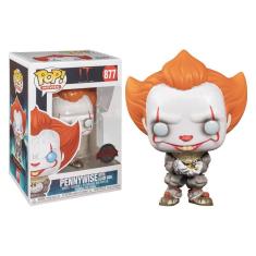 Pennywise With Glow Bug 877 Exclusivo Pop Funko It Chapter 2