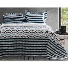 Jogo de Cama Solteiro Duplo 140F Akira Realce Premium Sultan