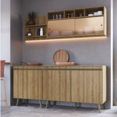 Cozinha Compacta 4 Peças 6 Portas 2 Prateleiras One Gralar Teka