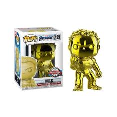 Conjunto completo Marvel: Avengers Funko Pop Endgame Chrome Hulk 499