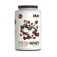 Dux Nutrition Fresh Whey Chocolate Belga E Avelã - Pote 900 G