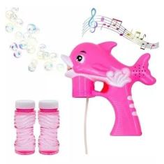 Bolhas Mágicas: Lançador de Bolhas de Sabão (Rosa)