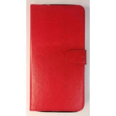 Capa Capinha Carteira Galaxy a21s A217 6.5 lisa Cores - HHW, Vermelho