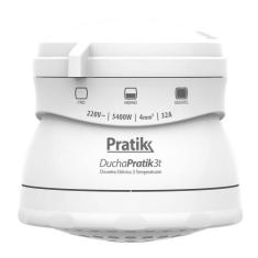Chuveiro Ducha Pratik 3 Temperaturas, Branco, 5400W, 220V