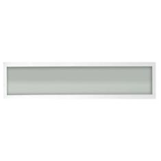 Plafon Space Sobr. Ret.   35cm Alum. Vidro Fosco E-27 2 Lamp. Max 60w 