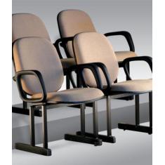 Poltrona Diretor Universitária Linha Auditório Bege - Design Office