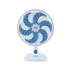 Ventilador de Mesa Ultra V-UT-30-01 30cm 6 Pás 3 Velocidades Branco e 