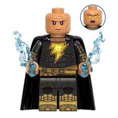 Boneco Blocos De Montar Adão Negro Thunder