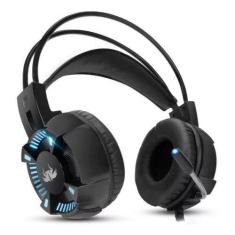 Fone De Ouvido Over-ear Headset Gamer Knup Kp-464 Com Led - keedi