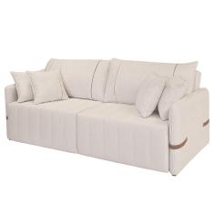 Sofá Cama Retrátil 180cm Essence D05 Linho Cru-camel - Mpozenato