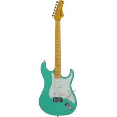 Guitarra Tagima Tg530 Tg-530 SG Woodstock Surf Green Strato