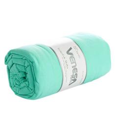 Lençol de Malha Solteiro King c/ 35cm Venesa, Erva Doce