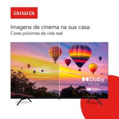 Smart TV AIWA 55 Android 4K Borda Ultrafina Dolby Vision&Atmos AWS-TV-