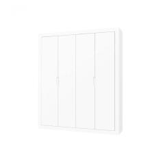 Guarda Roupa Infantil Tutto New 4 Portas Branco Acetinado - Matic
