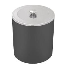 Lixeira Inox Útil Em Polipropileno Preto 5L Tramontina