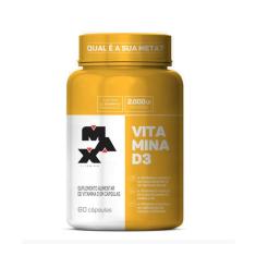 Vitamina D3 2000UI- 60 Cápsulas - Max Titanium