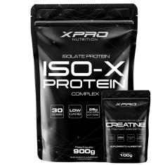Iso-x Whey Protein 900g + Creatina 100mg - Xpro