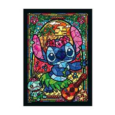 Quebra-cabeça Tenyo Stained Art Stitch Stained Glass 266 pie