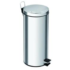 Lixeira Tramontina Com Pedal Em Aço Inox - 30 L - 94538130, Prata