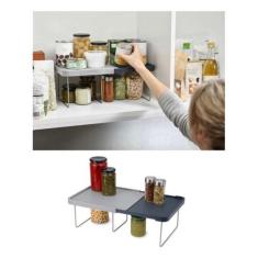 Armário de cozinha Racks Organizadores de Balcão, expansível, empilháv