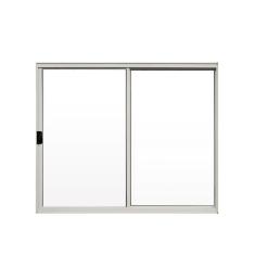 Janela 2 Folhas De Correr S/ Grade 1.00 X 1.20 Alumínio Branco Linha Modular - Hale