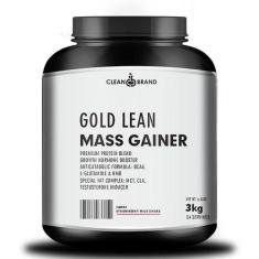 Hipercalórico gold lean mass gainer 3 kg - 100 doses - cleanbrand, Mor